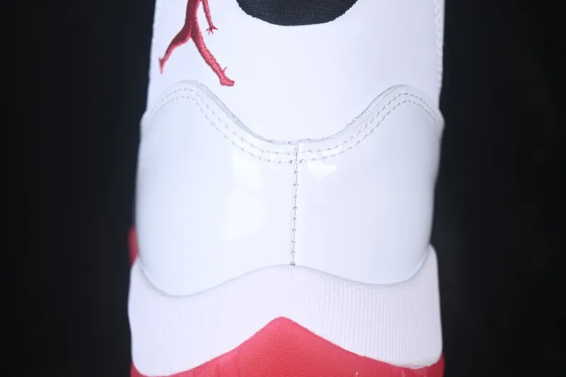 All categories Air Jordan Jordan series basketball shoes Air Jordan 11 Air Jordan 11 Retro AJ11 Joe 11 patent leather white and red CT8012-160